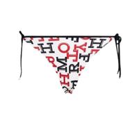Tommy Hilfiger - Bas de bikini string à côtés effrontés - Femme - Maillots de bain - Multicolore - Taille: 40 FR