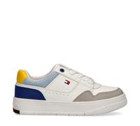 Tommy Hilfiger Baskets à Lacets pour Garçons et Filles, Nathan, Multicouleur, 35