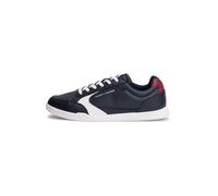 TOMMY HILFIGER Baskets basses bleu marine / blanc, Taille 42
