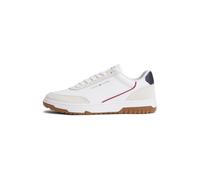 TOMMY HILFIGER Baskets basses bleu marine / canneberge / blanc, Taille 41