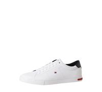 Tommy Hilfiger Essential Leather Detail Vulcanized Trainers Blanc EU 44 Homme