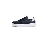 TOMMY HILFIGER Baskets basses bleu marine / rouge sang / noir / blanc, Taille 44