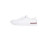 TOMMY HILFIGER Baskets basses 'Core Corporate' blanc, Taille 44