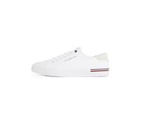 TOMMY HILFIGER Baskets basses 'CORE CORPORATE' bleu marine / rouge / blanc / blanc cassé, Taille 43