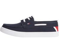 TOMMY HILFIGER Mocassin 'Essential' bleu marine / rouge / blanc, Taille 44