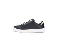 TOMMY HILFIGER Baskets basses 'ESSENTIAL' or / noir, Taille 38