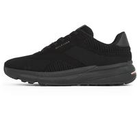 Tommy Hilfiger Baskets Basses Homme Lightweight Knit Sportives, Noir (Black), 46