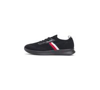 Tommy Hilfiger Homme Lightweight Knitted Runner Fm0fm05756 Bas, Black (Black), 42 EU