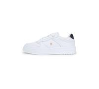 TOMMY HILFIGER Baskets basses noir / blanc, Taille 39