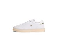 TOMMY HILFIGER Baskets basses 'TH Monogram' or / blanc, Taille 38