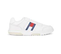 Tommy Hilfiger - Baskets Brooklyn en cuir - Homme - Chaussures - Blanc - Taille: 42 EU