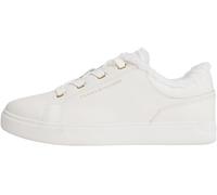 Tommy Hilfiger Baskets Cuvette Femme Casual Fourrées, Blanc (Ecru), 40