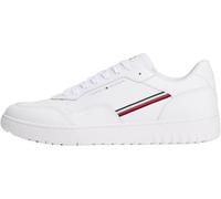 Tommy Hilfiger Baskets Cuvette Homme Basket Core Stripes Basses, Blanc (White), 39
