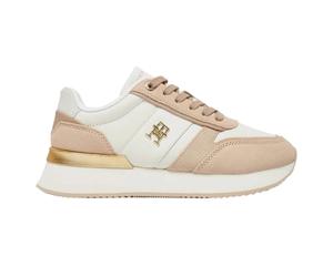 Tommy Hilfiger - Baskets de Course Mode Blanc Rose - Femme - Chaussures - Multicolore - Taille: 38 EU