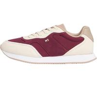 Tommy Hilfiger Baskets de Running Femme Easy en Daim, Ivoire (Muslin), 37