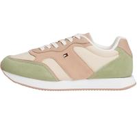 Tommy Hilfiger Baskets de Running Femme Easy en Daim, Vert (Earth Sage), 39