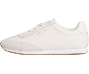 Tommy Hilfiger Baskets de Running Femme Heritage Fashion Mix Cuir, Ivoire (Ancient White), 37