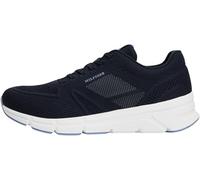 Tommy Hilfiger Baskets de Running Homme Modern Comfort Knit avec Logo, Bleu (Desert Sky), 44