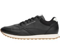 Tommy Hilfiger Baskets de Running Homme New Eva Cuir, Noir (Black), 45