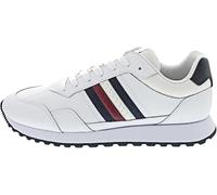 Tommy Hilfiger Baskets de Running Homme New Eva Stripes Basses, Blanc (White), 42