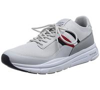 Tommy Hilfiger Baskets De Running Homme Premium Lightweight Runner Knit Chaussures De Sport, Beige (Light Cast), 41 EU