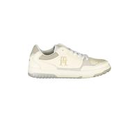 Tommy Hilfiger - Baskets de sport beiges avec broderie unique - Homme - Chaussures - Beige - Taille: 45 EU