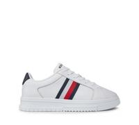 Baskets basses hommes Tommy Hilfiger SUPERCUP LTH STRIPES ESS Blanc 42