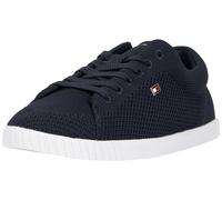 Tommy Hilfiger Baskets en Maille Femme Flag Lace Up Chaussures, Bleu (Space Blue), 36