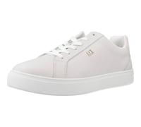 Tommy Hilfiger Baskets Essential Court Fw0fw07686 Cupsole pour Femme, Côte brumeuse Grise, 37 EU