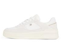 Tommy Hilfiger Baskets Femme Essential Basket Basses, Blanc (Ecru), 37