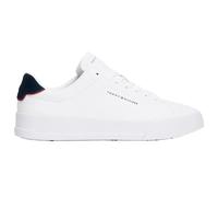 Tommy Hilfiger Chaussures Court Détail cuir Blanc pur/Noir Taille 41