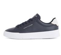Tommy Hilfiger Baskets Homme Detail Essential en Cuir, Bleu (Desert Sky), 41