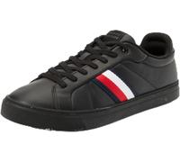 Tommy Hilfiger Baskets Homme Icon Court Stripes Basses Noir Taille 40