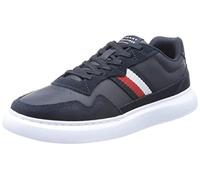 Tommy Hilfiger Baskets Homme Semelle Cuvette Chaussures, Bleu (Desert Sky), 44 EU
