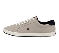 Tommy Hilfiger Baskets Homme Vulcanisées Iconic Long Lace Chaussures, Beige (Stone), 43 EU