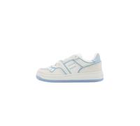 Tommy Hilfiger - Baskets Rétro de Basketball - Femme - Chaussures - Blanc - Taille: 38 EU