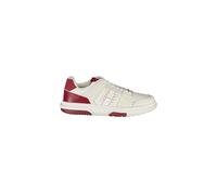 Tommy Hilfiger - Baskets rouges en polyester pour le style et la performance - Homme - Chaussures - Blanc - Taille: 42 EU