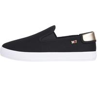 Tommy Hilfiger Baskets Vulcanisées Femme Canvas Slip-on à Enfiler