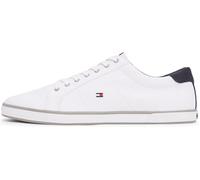 Tommy Hilfiger Baskets Vulcanisées Homme Chaussures, Blanc (White), 44