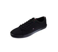 Tommy Hilfiger Baskets Vulcanisées Homme Chaussures, Noir (Black/Black), 44