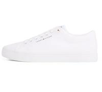 Tommy Hilfiger Baskets Vulcanisées Homme Core Canvas Basses, Blanc (White), 42