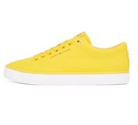 Tommy Hilfiger Baskets Vulcanisées Homme Core Canvas Basses, Jaune (Primary Yellow), 41