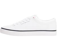 Tommy Hilfiger Baskets Vulcanisées Homme Mesh Basses, Blanc (White), 44