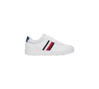 Tommy Hilfiger - Baskets YBS Blanches - Homme - Chaussures - Blanc - Taille: 45 EU