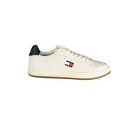 Tommy Hilfiger - Bianco Poliuretano Baskets - Homme - Chaussures - Blanc - Taille: 40 EU