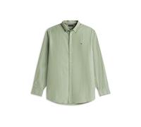 Tommy Hilfiger BT - Core Hairline Pop RF Chemise MW0MW43027 L/S Chemise, Vert, 4XL_Plus, Vert (pin de Montagne/Rayures), 4XL Grande Taille