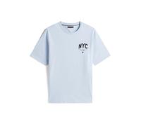 Tommy Hilfiger Big & Tall T-Shirt 'NYC' bleu marine / bleu clair, Taille XXL