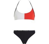 Tommy Hilfiger Bikini Dos Nu Fille Ensemble Bikini, Bleu (Desert Sky), 8-10 Ans