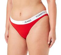 Tommy Hilfiger Bikini Uw0uw04693 Femme Culottes bikini, Rouge (Deep Crimson), M