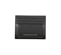 Tommy Hilfiger TH Saffiano Étui pour cartes de crédit Cuir 10.5 cm noir